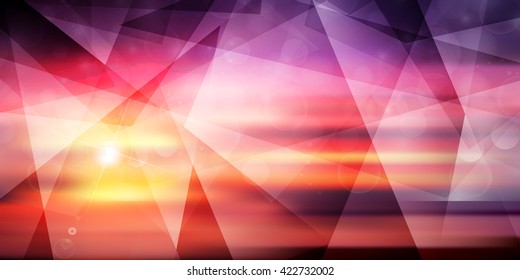 Sky clouds landscape background