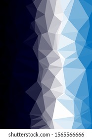 Sky Color Abstract trianglify Generative Art background illustration