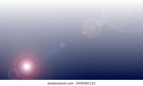 sky color blue gradient wallpaper lense flare effect. Wallpaper background For Web and Mobile Applications, business infographic and social media, modern decoration, art illustration template design. 