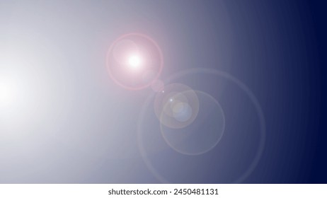 sky color blue gradient wallpaper lense flare effect. Wallpaper background For Web and Mobile Applications, business infographic and social media, modern decoration, art illustration template design. 