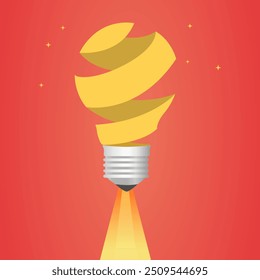 
sky concepts creative idea bulb rocket successful business idea move vision focused view