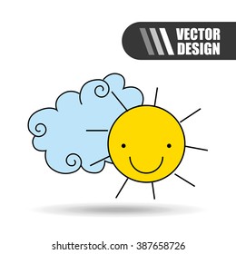 sky drawn icon design 