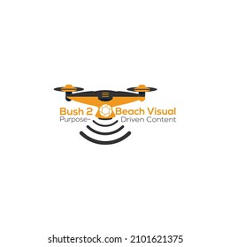 Plantilla de diseño del logotipo de Sky Drone