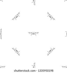 Sky drone pattern seamless vector repeat geometric for any web design