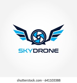 Sky Drone Photography Logo Design