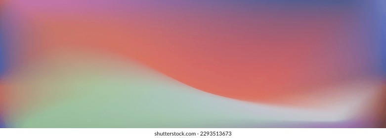 Fondo de la curva borrosa dinámica del cielo. Malla de gradiente multicolor brillante con fluido suave. Flujo Pastel de fondo de degradado de color del océano líquido. Imagen de diseño ondulado de agua suave en la nube ligera.