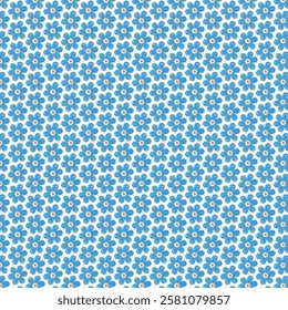 sky flower art pattern design