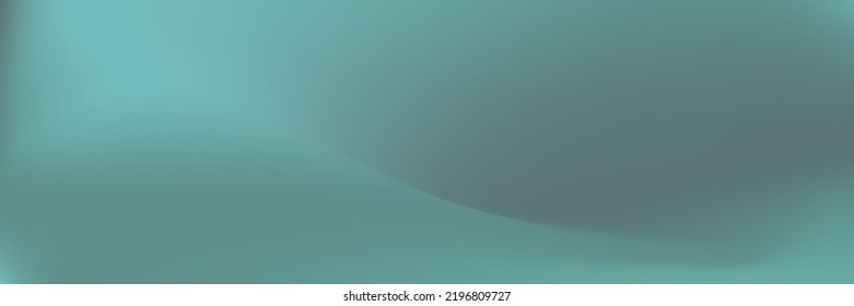 Sky Fluid Blurry Soft Dark Cloud Smooth Surface. Turquoise Light Smooth Flow Color Gradient Mesh. Bright Vibrant Emerald Mint Curve Gradient Background. Liquid Wavy Green Pastel Water Background.