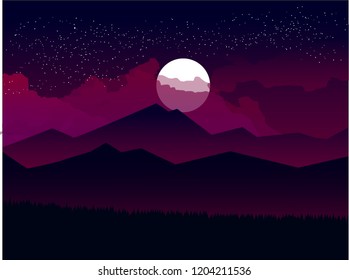 a sky full of stars
