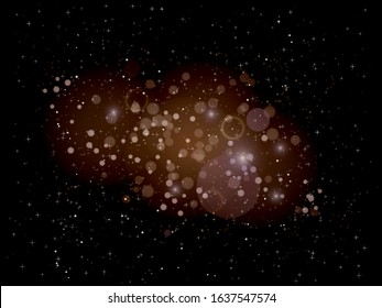 Sky full of stars. Abstract background