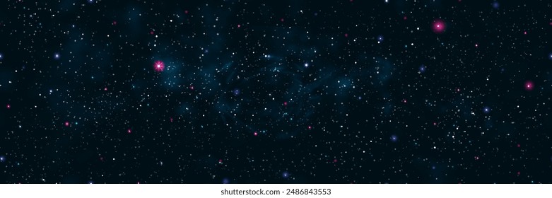 Sky Galaxy,Cloud with Nebula and Stars at Dark Night Background,Seamless Pattern Universe filled with Starry in Dark Blue Sky,Beautiful Nature Star field with Milky Way,Horizon banner cosmos,stardust