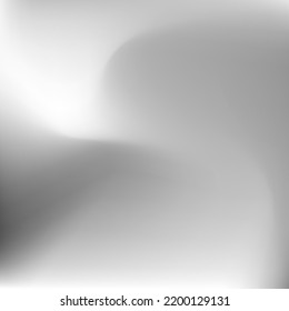 Papel de fondo de pantalla con ondas líquidas de Sky Grey. Pic De Diseño Suave De Aluminio Monocromático Calm. Fondo de gradiente oscuro de la luz plateada metálica borrosa. Malla Dinámica Dinámica Dinámica De Gradiente De Giro De Curva De Agua.