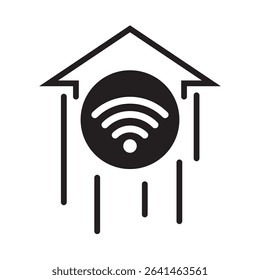 Sky High Network Speed ​​Icon, Vector Graphics