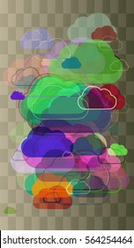 sky icon template