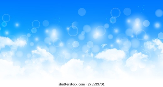 Sky landscape background