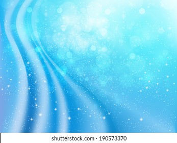 Sky landscape curtain