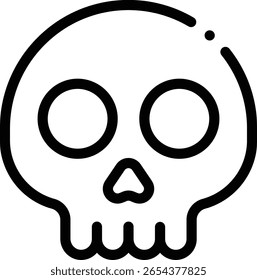 sky lantern icon. Thin Linear Style Design Isolated On White Background