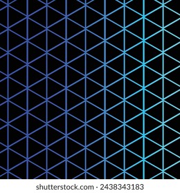 sky and light blue backround. Decorative design in abstract style with triangles. Pattern for commercials.
