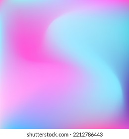 Sky Light Blurred Bright Pink Wallpaper. Vibrant Pastel Color Curve Fluid Swirl Gradient Mesh. Dynamic Multicolor Cold Liquid Blurry Texture. Neon Wavy Water Vivid Colorful Gradient Background.