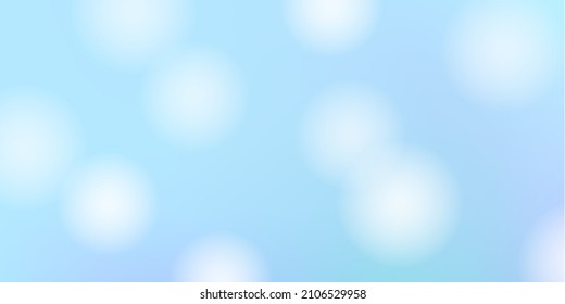 Sky light polka dot background