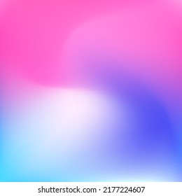 Sky Liquid Bright Colorful Pastel Background. Water Wavy Light Vibrant Multicolor Gradient Background. Neon Fluid Dynamic Cold Blurred Swirl Gradient Mesh. Curve Pink Color Vivid Blurry Texture.