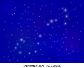 Sky Map with the constellation Scorpius. Astronomical symbol constellation Scorpius