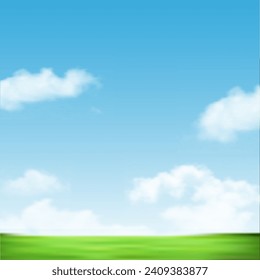 Sky Meadow Landscape Nature Background