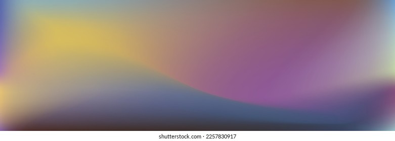 Sky Multi Color Flow heller Hintergrund. Dynamische Vivid Smooth Wavy Ocean Gradient Mesh. Lebhafter Farbverlauf-Hintergrund der Cloud Curve Fluid. Wasserpastel Weichflüssiges unscharfes Design Bild.