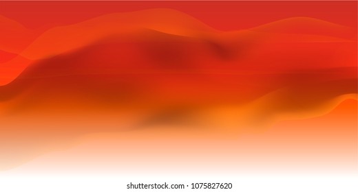 Sky Nature Landscape Background, vector illustration