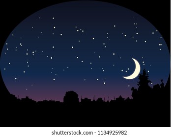 Sky at night