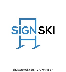 sky noticeboard logo design element vector template