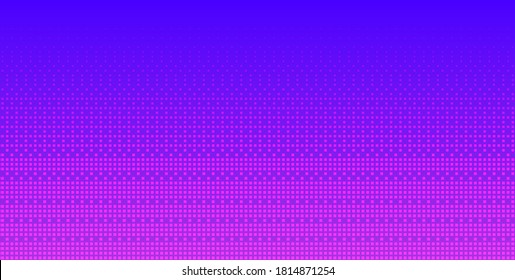 Sky pixel background gradient. Seamless pattern. Retro 8-bit game wallpaper. Bright vector backdrop.