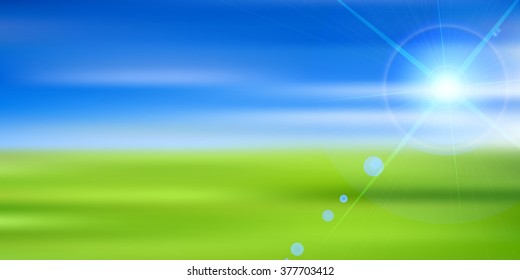 Sky prairie landscape background
