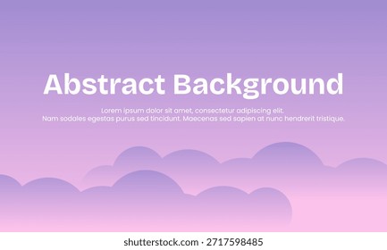 Himmel lila bis leichten Lavendel Farbverlauf Hintergrund mit einer weichen und modernen Ästhetik. Geeignet für kreatives Branding, digitales Design, Präsentationen und Social-Media-Inhalte