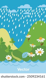 sky rain plant park mount nature forest green leaf natural dream cloud beautiful flower
