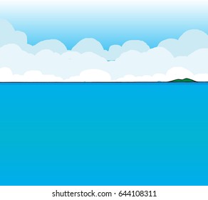 sky and sea