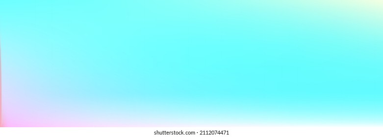 Sky Spotlight Bright Pastel Multicolor Gradient Blurry Texture. Water Vibrant Blurred Light Vivid White Sky Background. Sunset Soft Sunrise Colorful Clean Color Horizontal Gradient Mesh Backdrop.