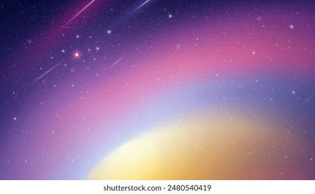 Sky Starry Universe Background,DarkBlue Sky Galaxy Space,Cloud with Nebula and Stars in Winter Night,Nature Stardust field in deep universe, Milky way galaxy