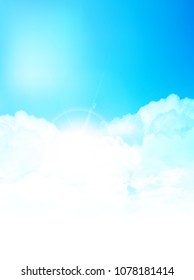 Sky Summer Landscape Background
