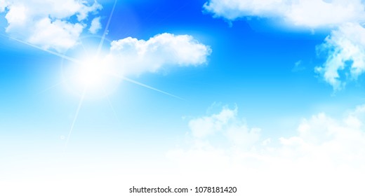 Sky Summer Landscape Background