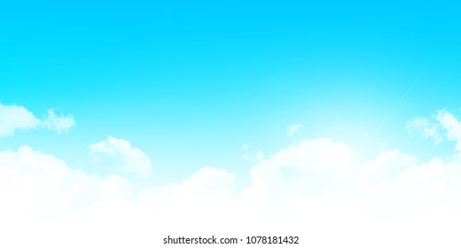 Sky Summer Landscape Background