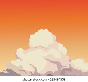 sky sunset cloud design graphic