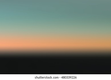 sky sunset tone blurred background