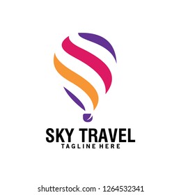 sky travel logo