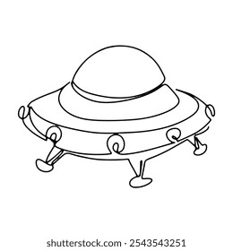 Sky Universe Graphic Design Decoration Vector Line Art