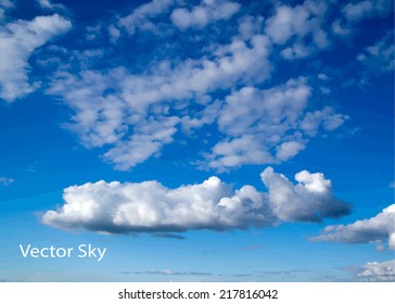  sky Vector background.