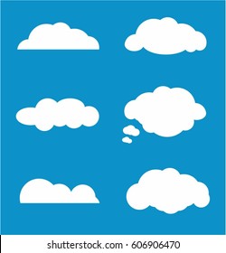 Sky vector icon set