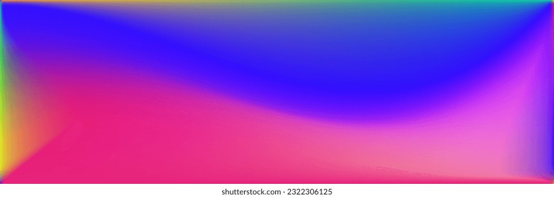 Sky Vibrant Vivid Liquid Wavy Gradient Mesh. Bright Sunset Sunrise Color Water Smooth Surface. Pastel Light Colorful Neon Dynamic Gradient Background. Curve Blurred Fluid Glow Multicolor Background.