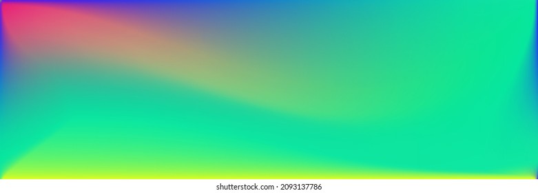 Fondo de degradado de gradiente dinámico líquido con ondas Sky. Curva clara fondo de agua de puesta de sol brillante. Neon Color Multicolor Desenfoque Vivid Suavizado Superficie. Malla de gradiente de fluido brillante vibrante y colorido del amanecer.