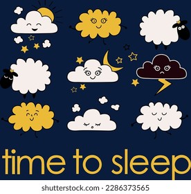 sky, weather, cloud, sleep, design, dream, vector, star, background, night, nature, illustration, wallpaper, moon, decoration, icon, cartoon, abstract, baby, space, cute, pattern, symbol, paper, cloud